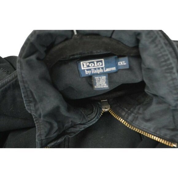 Mens POLO by RALPH LAUREN Jacket Black Full Zip - Picture 3 of 4